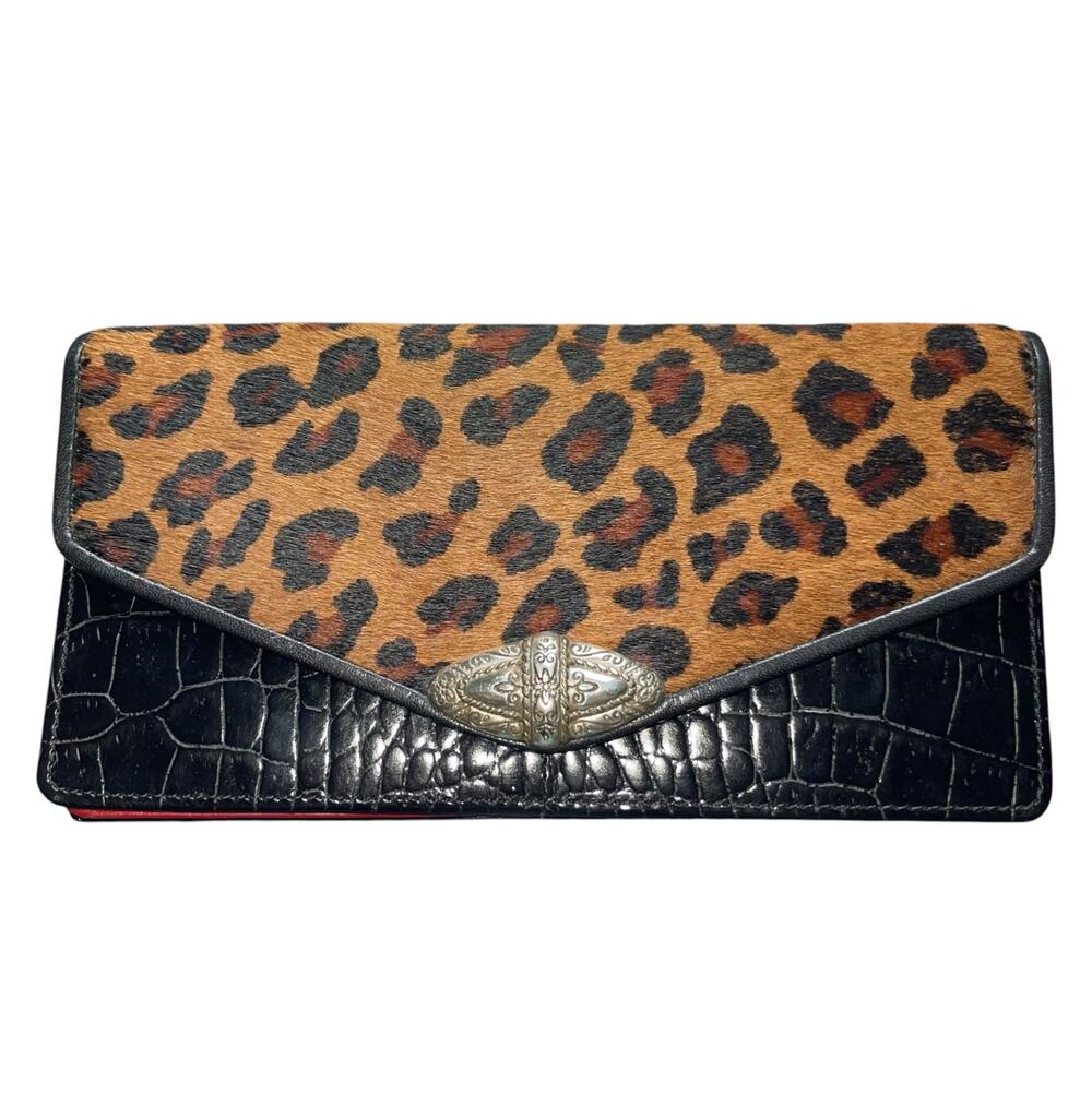 Brighton Vintage Wallet Calf Hair